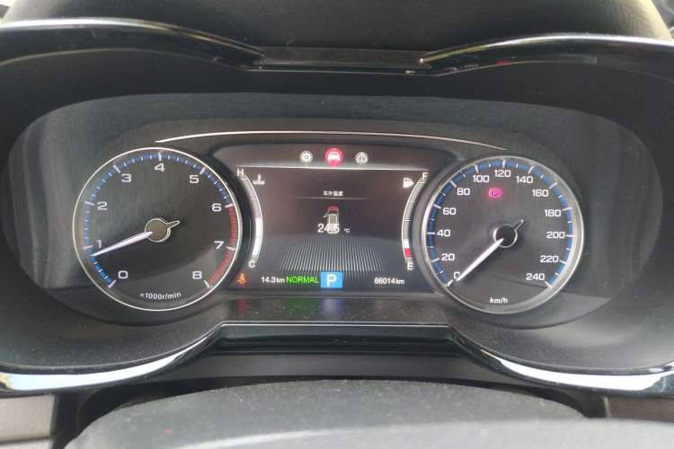 Used GAC Trumpchi GS7 2017 280T Two-Wheel Drive Luxury Model Instrument Cluster