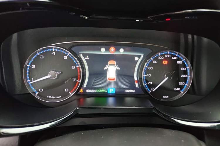 Used GAC Trumpchi GS7 2017 280T Two-Wheel Drive Luxury Model Instrument Cluster
