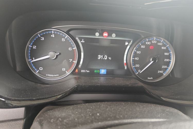 Used GAC Trumpchi GS7 2017 280T Two-Wheel Drive Luxury Model Instrument Cluster