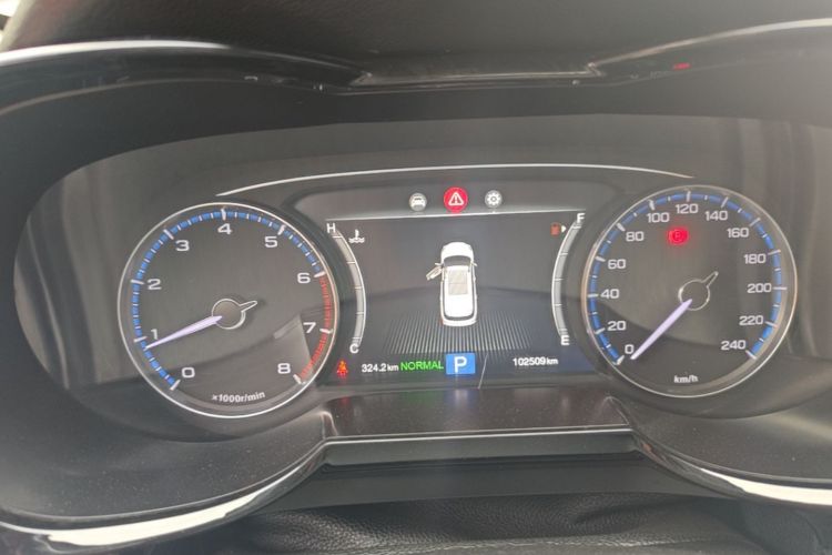 Used GAC Trumpchi GS7 2017 320T Two-Wheel-Drive Luxury Model Instrument Cluster