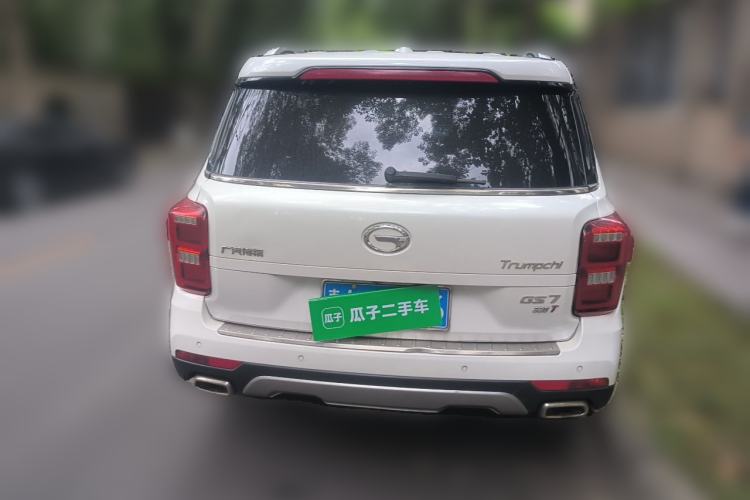 Used GAC Trumpchi GS7 2017 320T Two-Wheel-Drive Luxury Smart Connectivity Model Rear