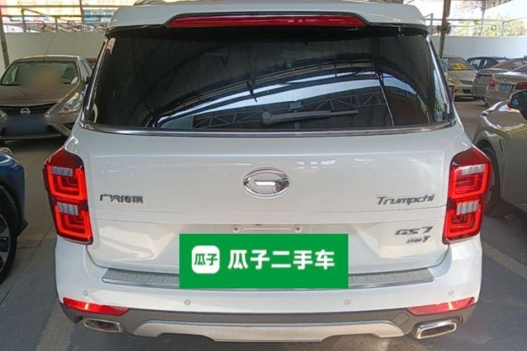 Used GAC Trumpchi GS7 2017 320T Two-Wheel-Drive Luxury Smart Connectivity Model Rear