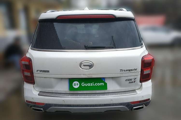 Used GAC Trumpchi GS7 2017 320T Two-Wheel-Drive Luxury Smart Connectivity Model Rear