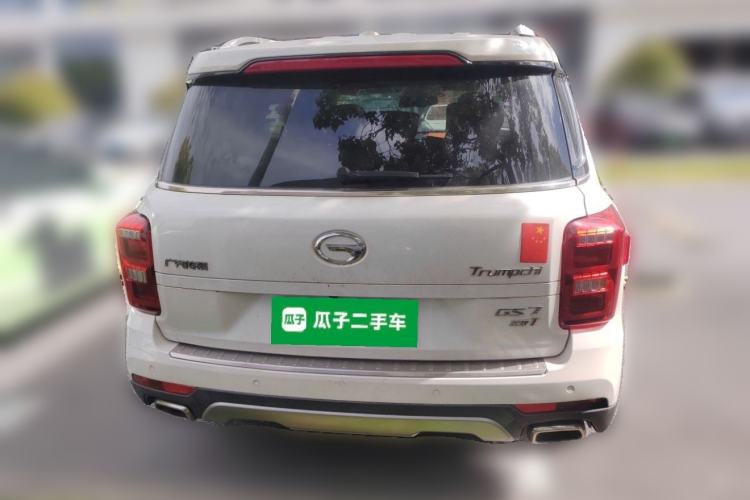 Used GAC Trumpchi GS7 2017 320T Two-Wheel-Drive Luxury Smart Connectivity Model Rear