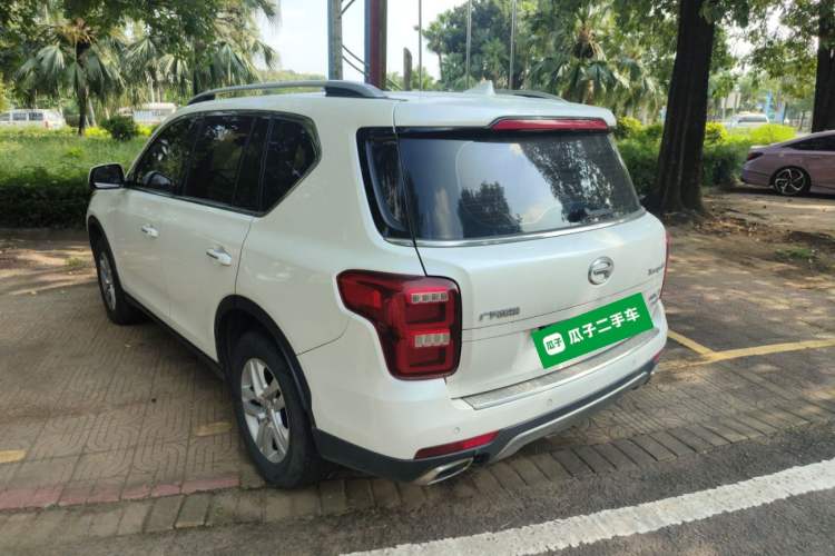 Used GAC Trumpchi GS7 2017 280T Two-Wheel Drive Luxury Model Rear Left 45 Deg