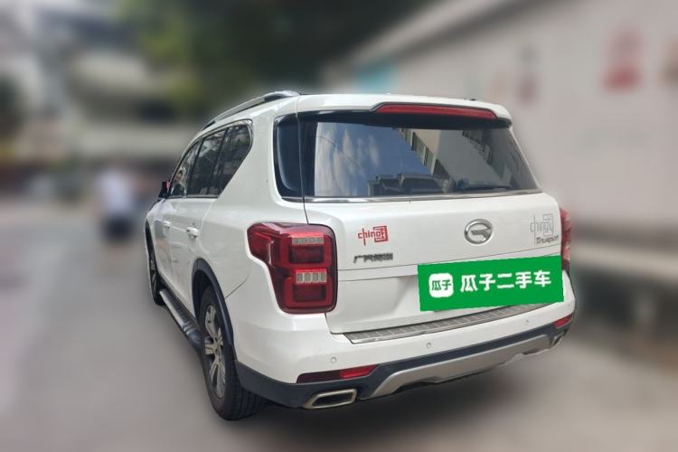 Used GAC Trumpchi GS7 2017 320T Two-Wheel-Drive Luxury Smart Connectivity Model Rear Left 45 Deg