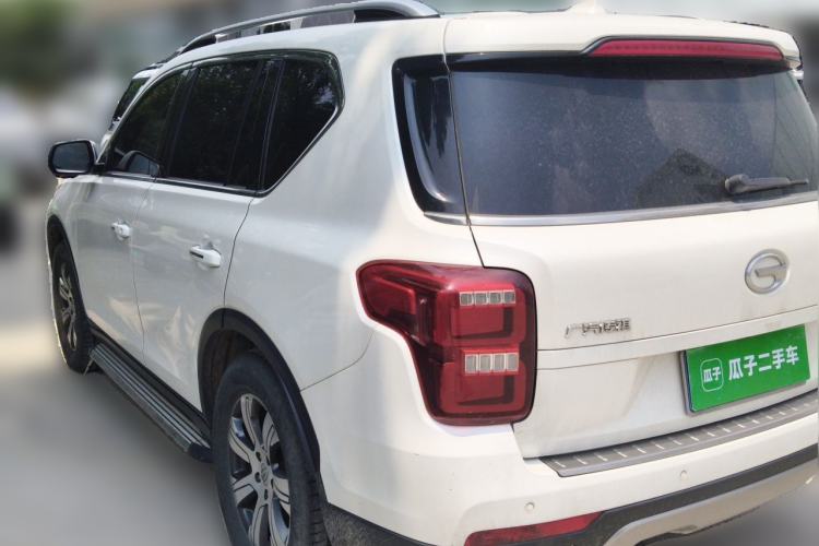 Used GAC Trumpchi GS7 2017 320T Two-Wheel-Drive Luxury Smart Connectivity Model Rear Left 45 Deg