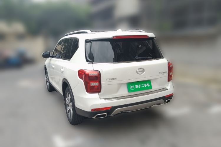 Used GAC Trumpchi GS7 2017 320T Two-Wheel-Drive Luxury Smart Connectivity Model Rear Left 45 Deg