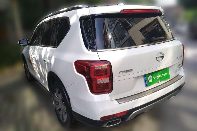 Used GAC Trumpchi GS7 2017 320T Two-Wheel-Drive Luxury Smart Connectivity Model Rear Left 45 Deg