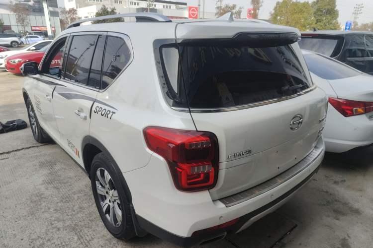 Used GAC Trumpchi GS7 2017 320T Two-Wheel-Drive Luxury Smart Connectivity Model Rear Left 45 Deg