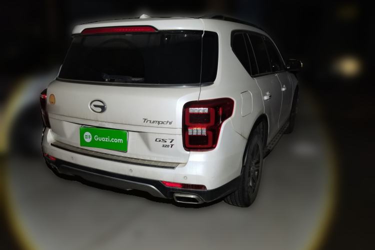 Used GAC Trumpchi GS7 2017 320T Two-Wheel-Drive Luxury Smart Connectivity Model Rear Right 45 Deg