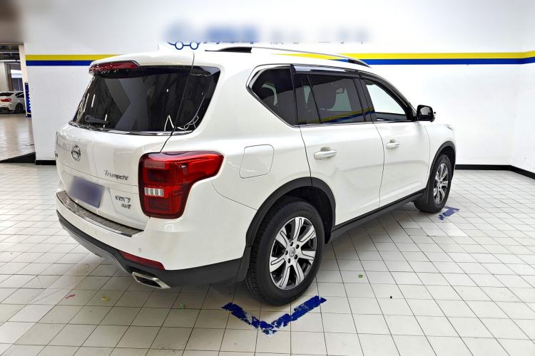 Used GAC Trumpchi GS7 2017 320T Two-Wheel-Drive Luxury Smart Connectivity Model Rear Right 45 Deg