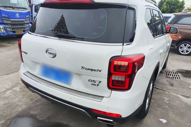 Used GAC Trumpchi GS7 2017 280T Two-Wheel Drive Luxury Model Rear Right 45 Deg