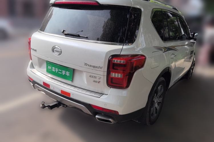 Used GAC Trumpchi GS7 2017 320T Two-Wheel-Drive Luxury Smart Connectivity Model Rear Right 45 Deg