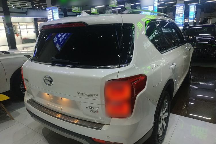 Used GAC Trumpchi GS7 2017 320T Two-Wheel-Drive Luxury Smart Connectivity Model Rear Right 45 Deg