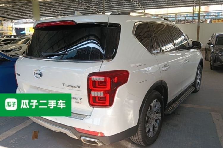 Used GAC Trumpchi GS7 2017 320T Two-Wheel-Drive Luxury Smart Connectivity Model Rear Right 45 Deg