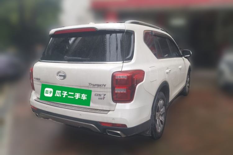 Used GAC Trumpchi GS7 2017 320T Four-Wheel Drive Luxury Smart Connectivity Model Rear Right 45 Deg