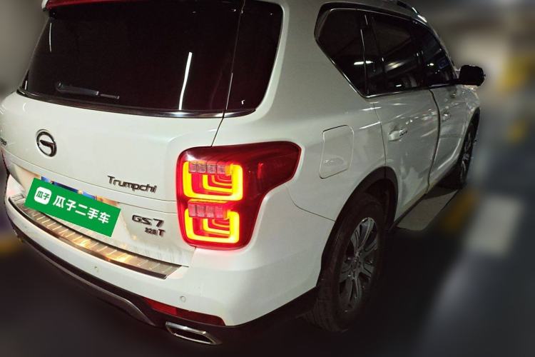 Used GAC Trumpchi GS7 2017 320T Two-Wheel-Drive Luxury Smart Connectivity Model Rear Right 45 Deg