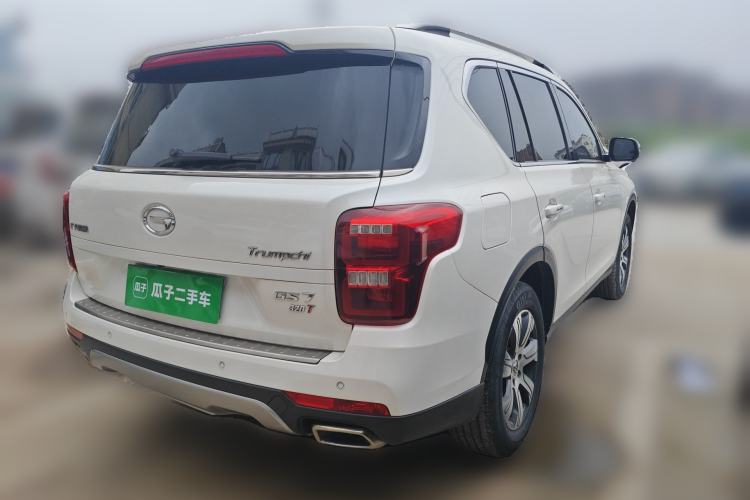 Used GAC Trumpchi GS7 2017 320T Two-Wheel-Drive Luxury Smart Connectivity Model Rear Right 45 Deg