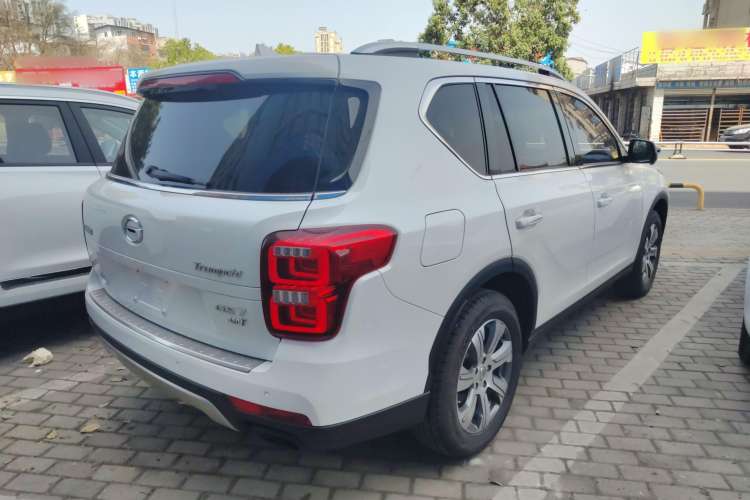 Used GAC Trumpchi GS7 2017 320T Two-Wheel-Drive Luxury Smart Connectivity Model Rear Right 45 Deg