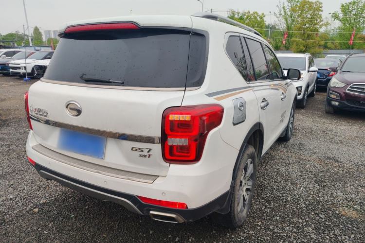 Used GAC Trumpchi GS7 2017 320T Two-Wheel-Drive Luxury Smart Connectivity Model Rear Right 45 Deg