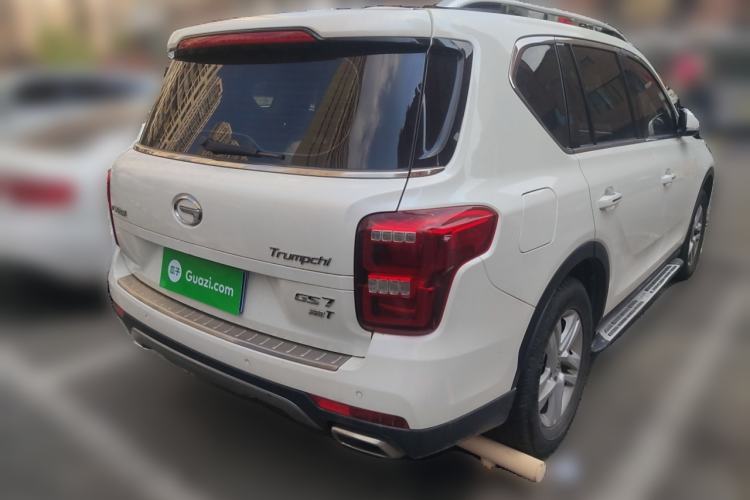 Used GAC Trumpchi GS7 2017 280T Two-Wheel Drive Luxury Model Rear Right 45 Deg