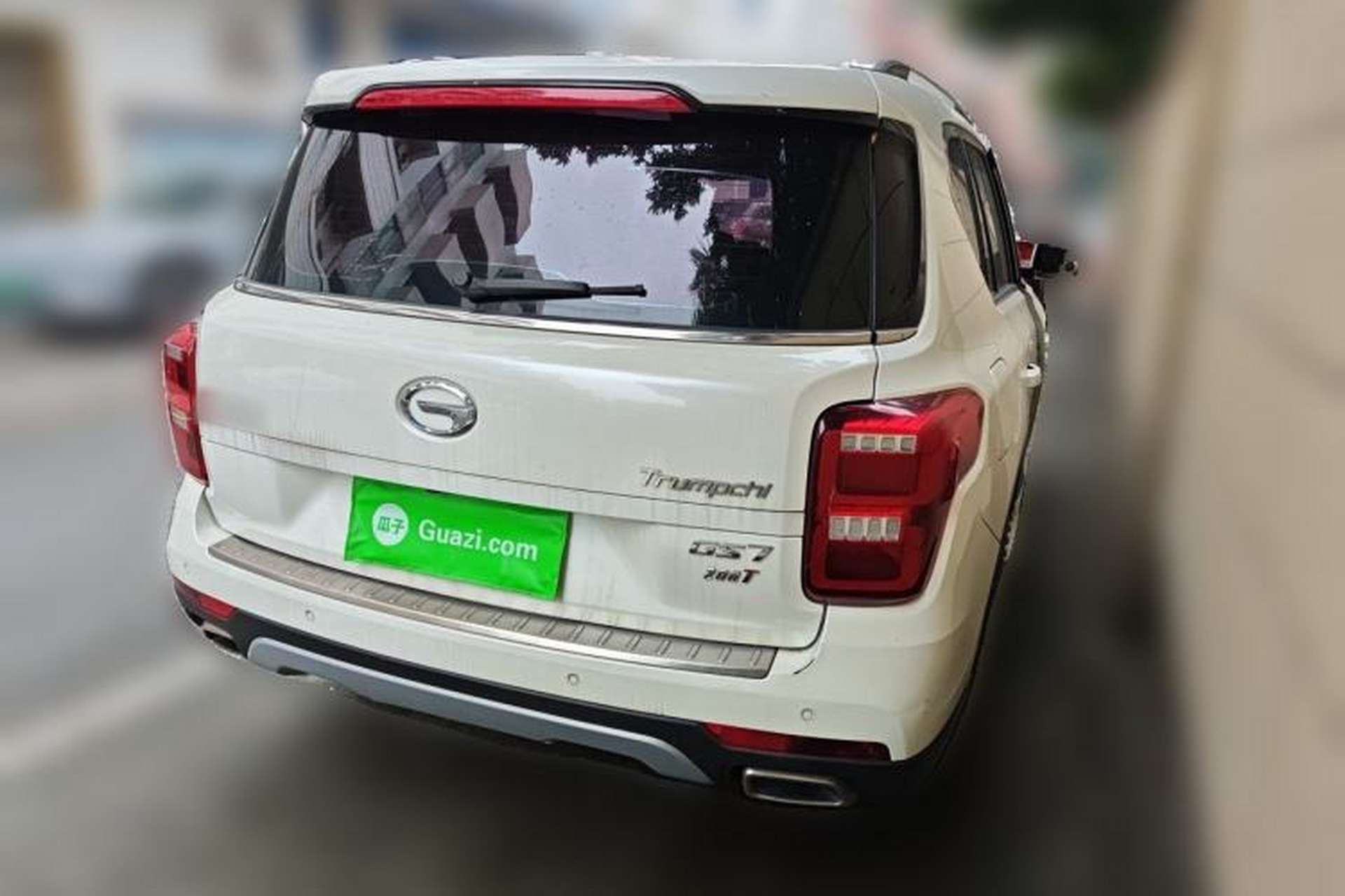Used GAC Trumpchi GS7 2017 280T Two-Wheel Drive Luxury Model Rear Right 45 Deg
