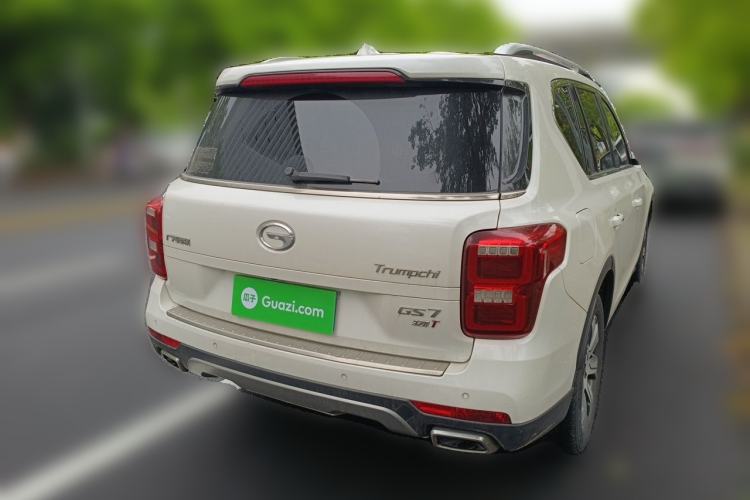 Used GAC Trumpchi GS7 2017 320T Two-Wheel-Drive Luxury Smart Connectivity Model Rear Right 45 Deg