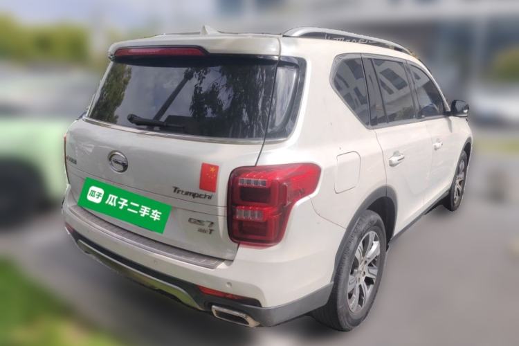 Used GAC Trumpchi GS7 2017 320T Two-Wheel-Drive Luxury Smart Connectivity Model Rear Right 45 Deg