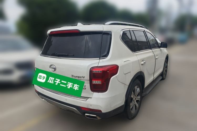 Used GAC Trumpchi GS7 2017 320T Two-Wheel-Drive Luxury Smart Connectivity Model Rear Right 45 Deg