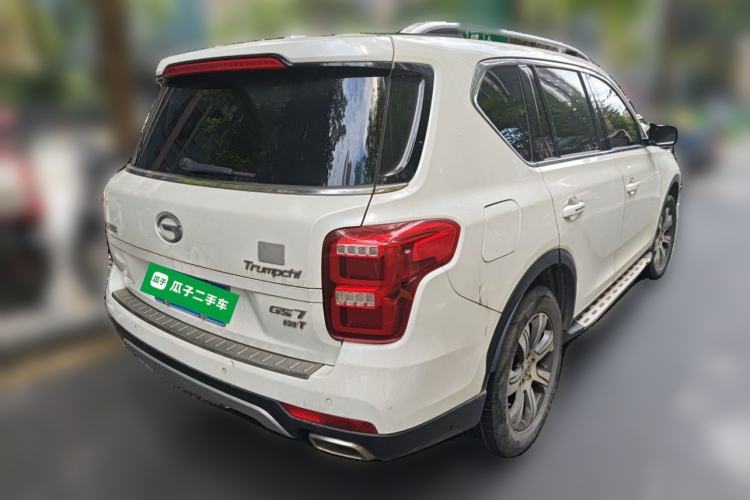 Used GAC Trumpchi GS7 2017 320T Two-Wheel-Drive Luxury Smart Connectivity Model Rear Right 45 Deg
