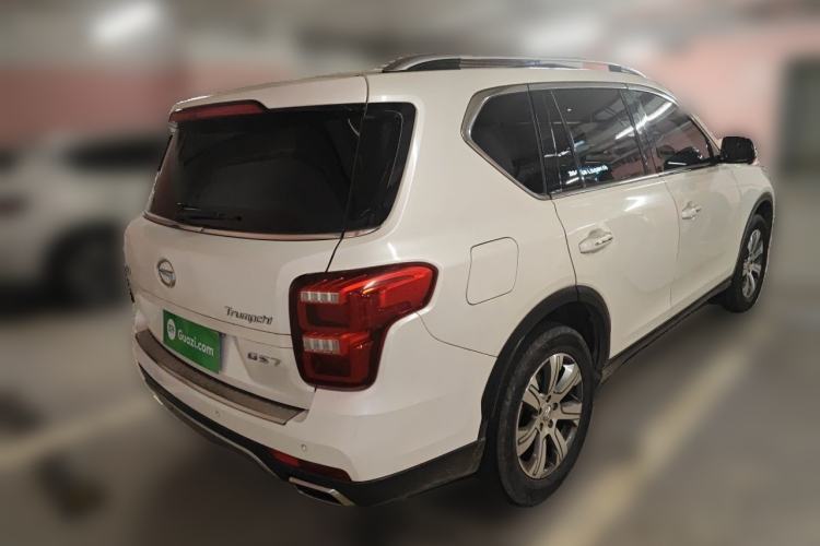 Used GAC Trumpchi GS7 2017 320T Two-Wheel-Drive Luxury Smart Connectivity Model Rear Right 45 Deg