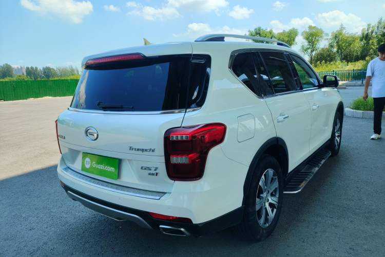 Used GAC Trumpchi GS7 2017 320T Two-Wheel-Drive Luxury Smart Connectivity Model Rear Right 45 Deg