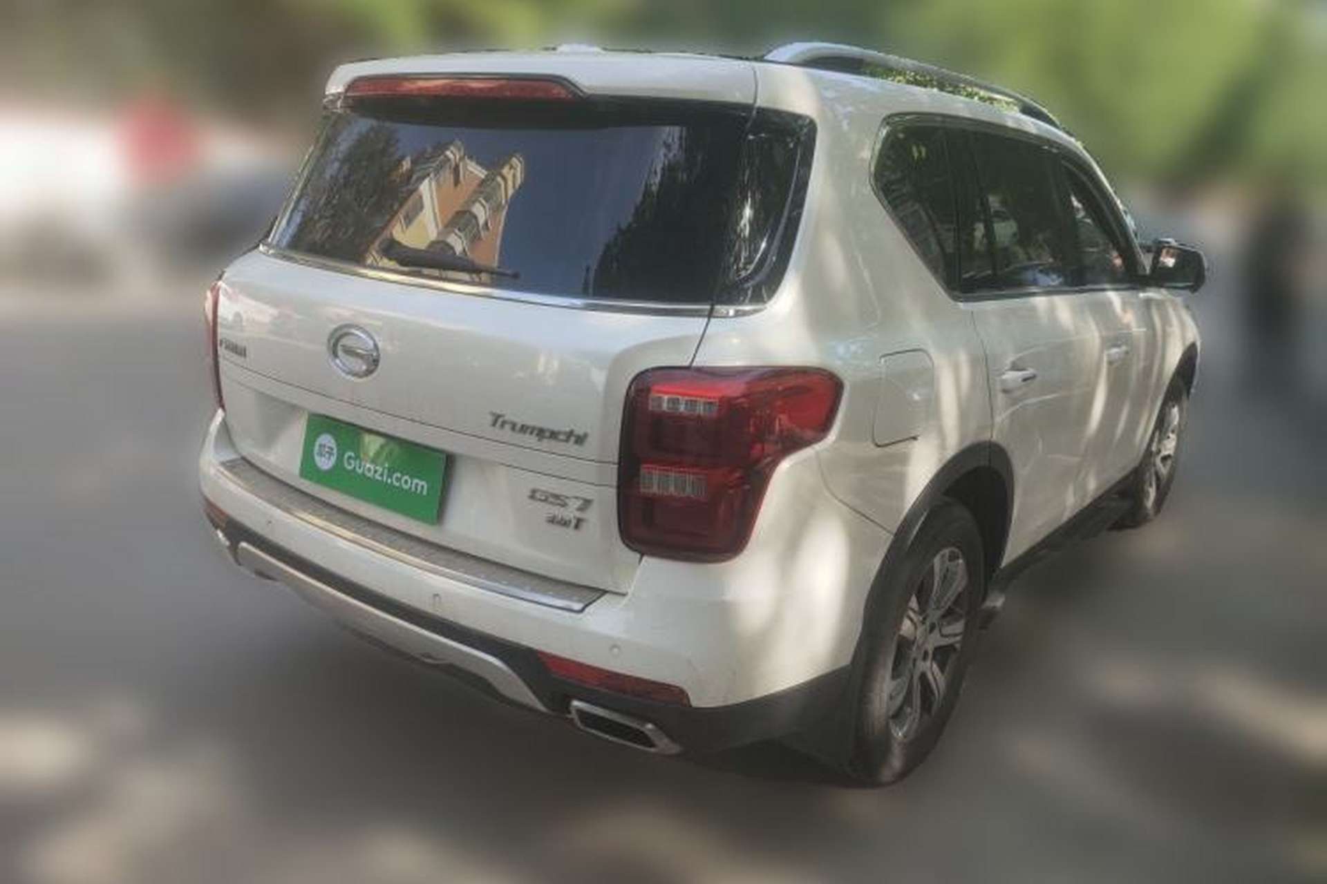 Used GAC Trumpchi GS7 2017 320T Two-Wheel-Drive Luxury Smart Connectivity Model Rear Right 45 Deg