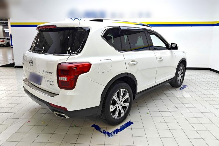 Used GAC Trumpchi GS7 2017 320T Two-Wheel-Drive Luxury Smart Connectivity Model Rear Right 45 Deg