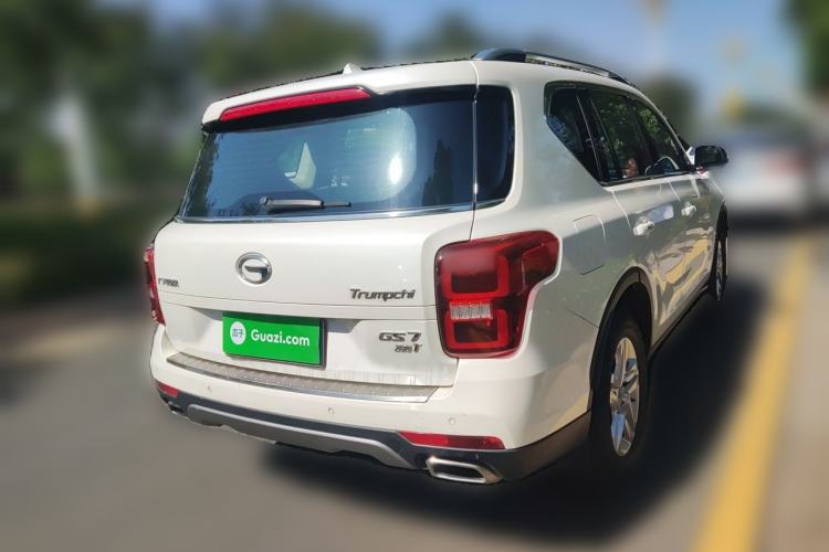 Used GAC Trumpchi GS7 2017 280T Two-Wheel Drive Luxury Model Rear Right 45 Deg