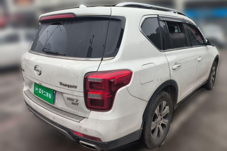 Used GAC Trumpchi GS7 2017 320T Two-Wheel-Drive Luxury Smart Connectivity Model Rear Right 45 Deg