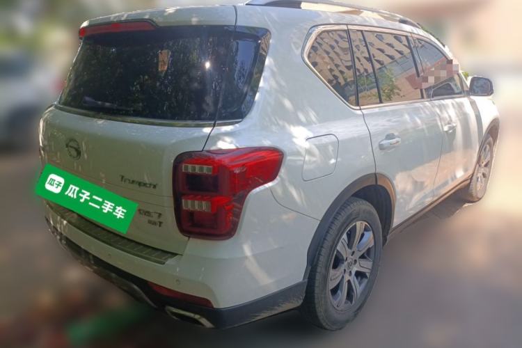 Used GAC Trumpchi GS7 2017 320T Two-Wheel-Drive Luxury Model Rear Right 45 Deg