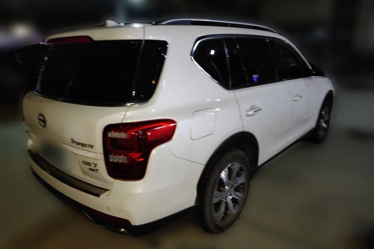 Used GAC Trumpchi GS7 2017 320T Two-Wheel-Drive Luxury Smart Connectivity Model Rear Right 45 Deg