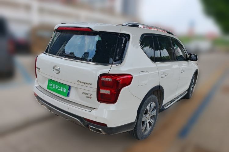 Used GAC Trumpchi GS7 2017 320T Two-Wheel-Drive Luxury Model Rear Right 45 Deg