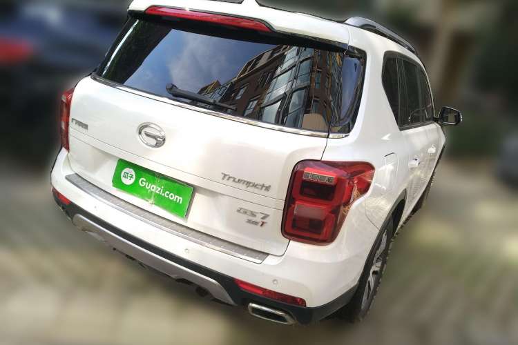 Used GAC Trumpchi GS7 2017 320T Two-Wheel-Drive Luxury Smart Connectivity Model Rear Right 45 Deg