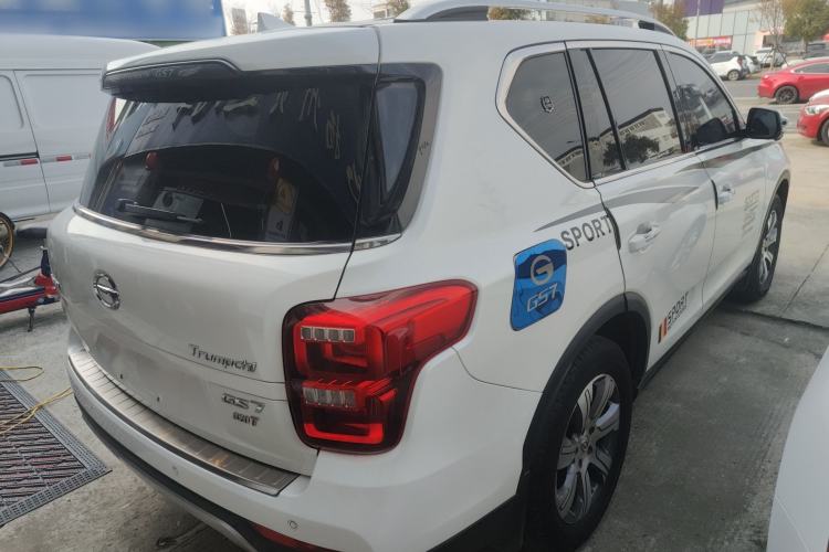 Used GAC Trumpchi GS7 2017 320T Two-Wheel-Drive Luxury Smart Connectivity Model Rear Right 45 Deg