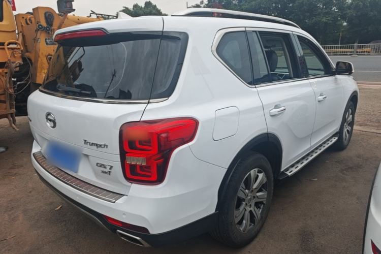 Used GAC Trumpchi GS7 2017 320T Two-Wheel-Drive Luxury Model Rear Right 45 Deg