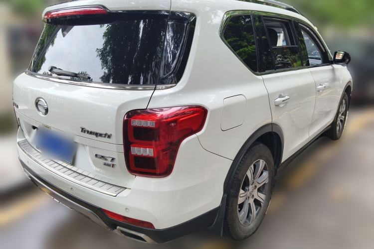 Used GAC Trumpchi GS7 2017 320T Two-Wheel-Drive Luxury Smart Connectivity Model Rear Right 45 Deg