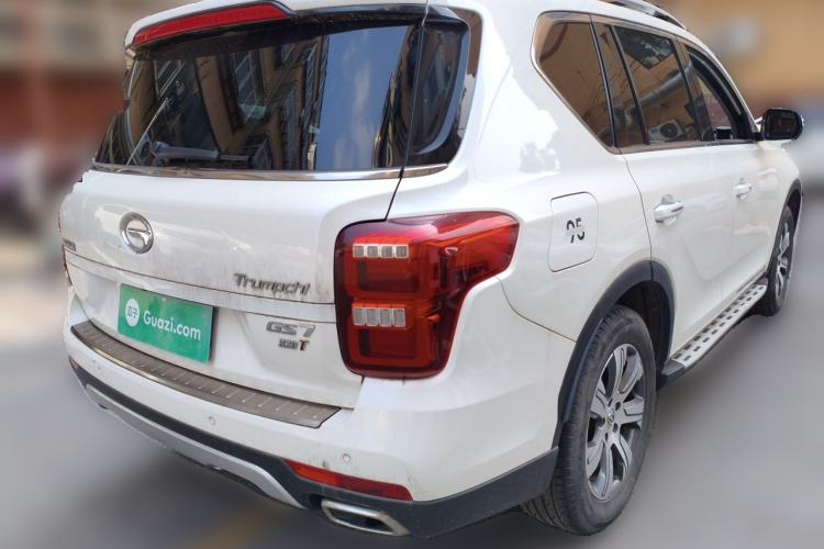 Used GAC Trumpchi GS7 2017 320T Two-Wheel-Drive Luxury Smart Connectivity Model Rear Right 45 Deg