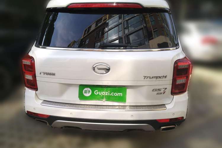 Used GAC Trumpchi GS7 2017 320T Two-Wheel-Drive Luxury Smart Connectivity Model Rear