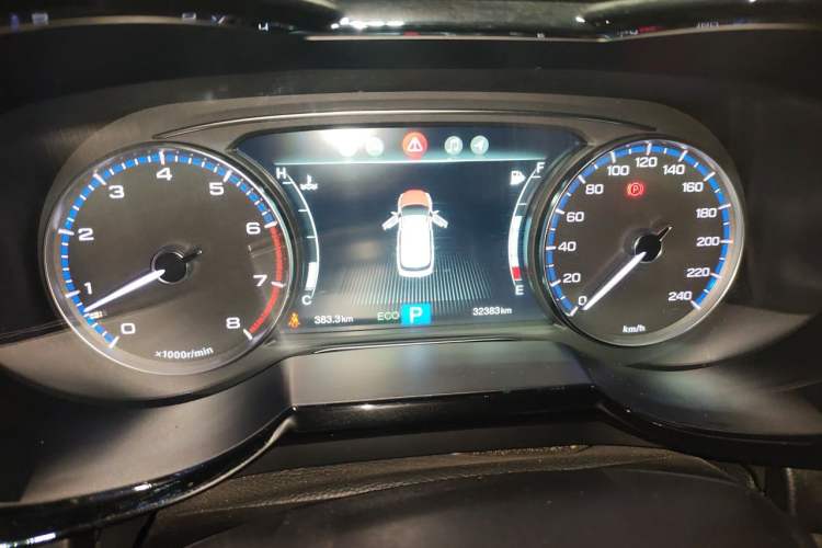 Used GAC Trumpchi GS7 2019 390T Two-Wheel Drive Luxury Smart Connectivity Version Instrument Cluster