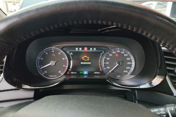 Used GAC Trumpchi GS7 2019 390T Two-Wheel Drive Luxury Smart Connectivity Version Instrument Cluster