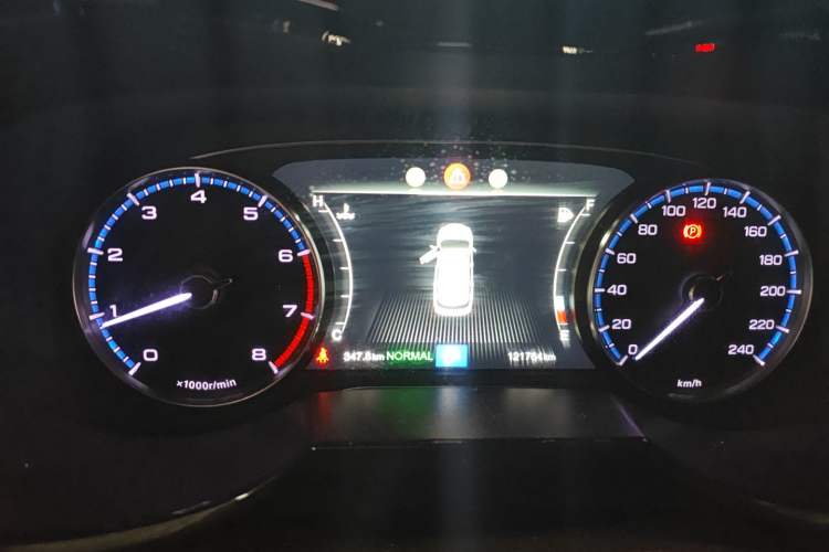 Used GAC Trumpchi GS7 2019 390T Two-Wheel-Drive Elite Version Instrument Cluster