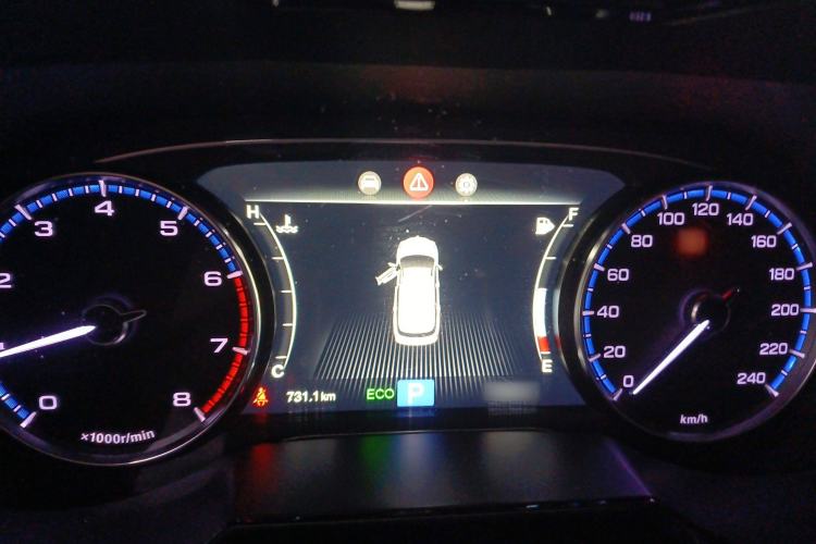 Used GAC Trumpchi GS7 2019 390T Two-Wheel-Drive Elite Version Instrument Cluster